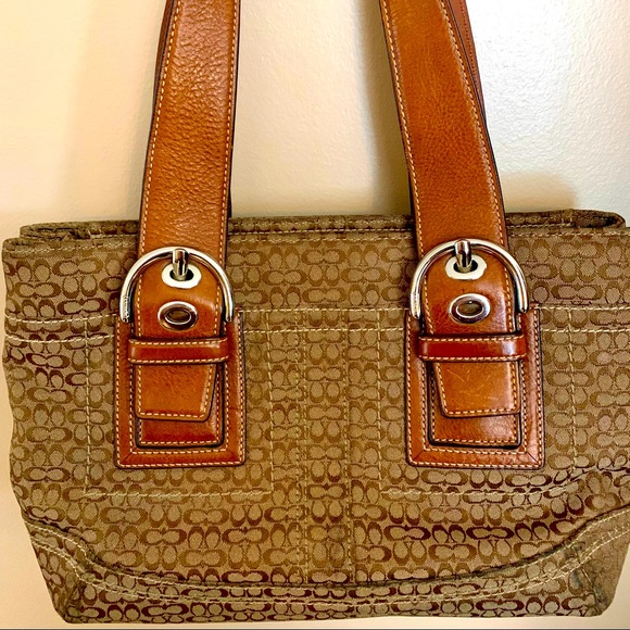 Authentic Coach Mini Signature Soho Bag - Picture 2 of 9